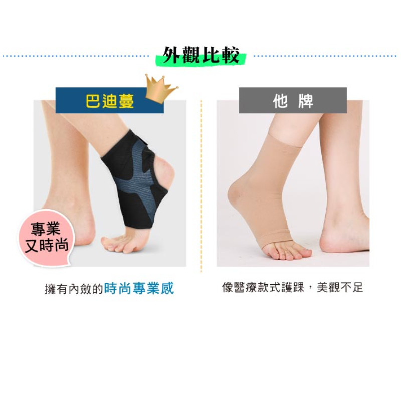 超肌感貼紮護踝-1只(CT-N12511), , large