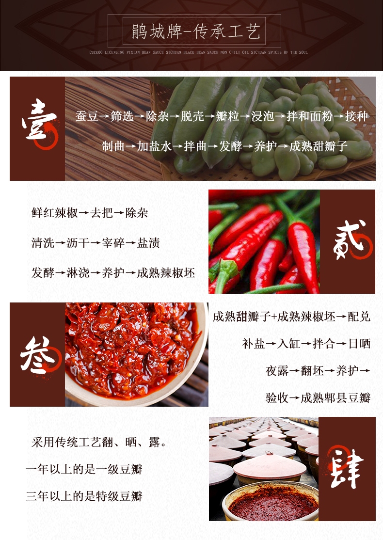 Juan Cheng Brand Pixian Broad Bean Paste, , large