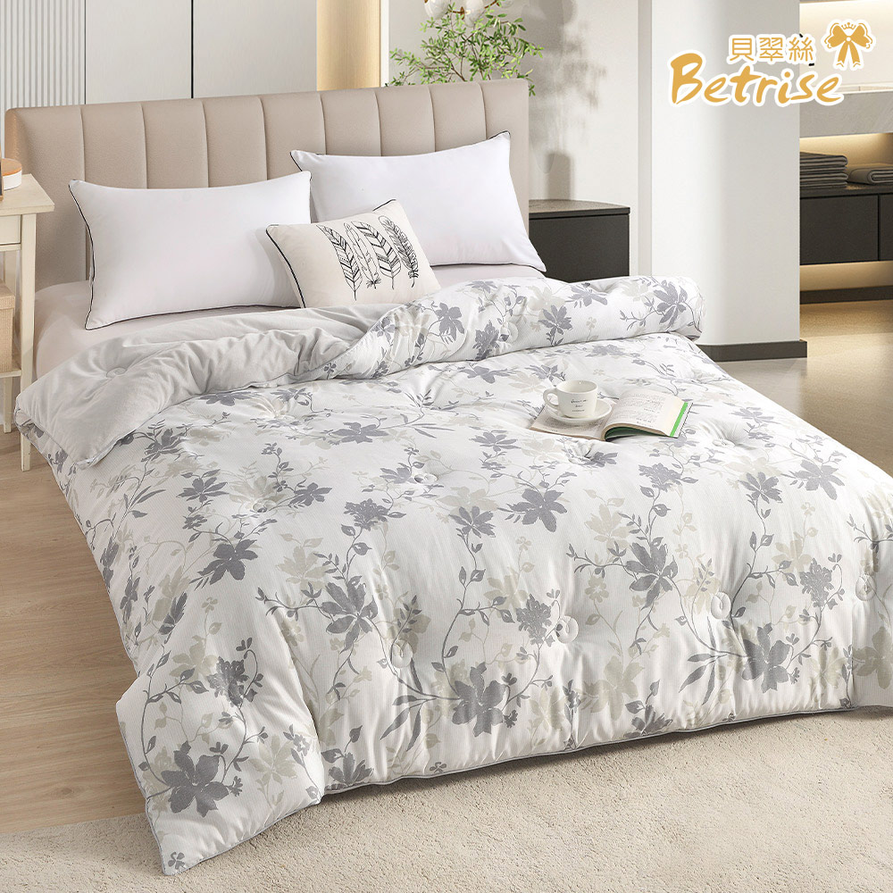 [LY SHIN BEDDING] Betrise Four seasons for you| Graphene Thermal Storage Antibacterial Tencel Skin Friendly Velvet Washable Warm Winter Quilt 180x210CM-Upgraded Thickened Version 3kg, , large