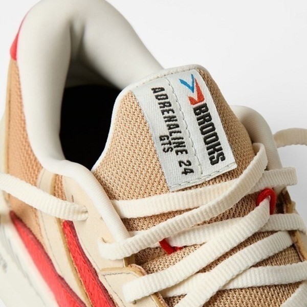 Brooks Adrenaline Gts 24女 慢跑鞋 支撐 緩震 復古 限定款 棕橘 [1204261B296], , large