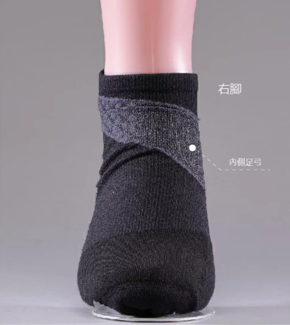 AI 3D Low-cut socks(peds/below ankle), , large