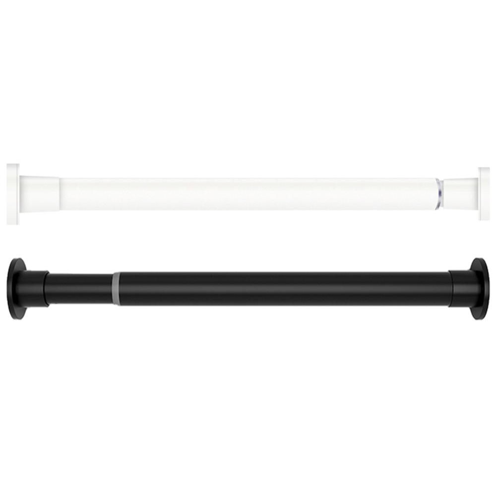 130-240CM Muji-style no-drill telescopic rod, clothes drying rod, curtain rod, shower curtain rod, balcony horizontal rod, door curtain rod, spring rod