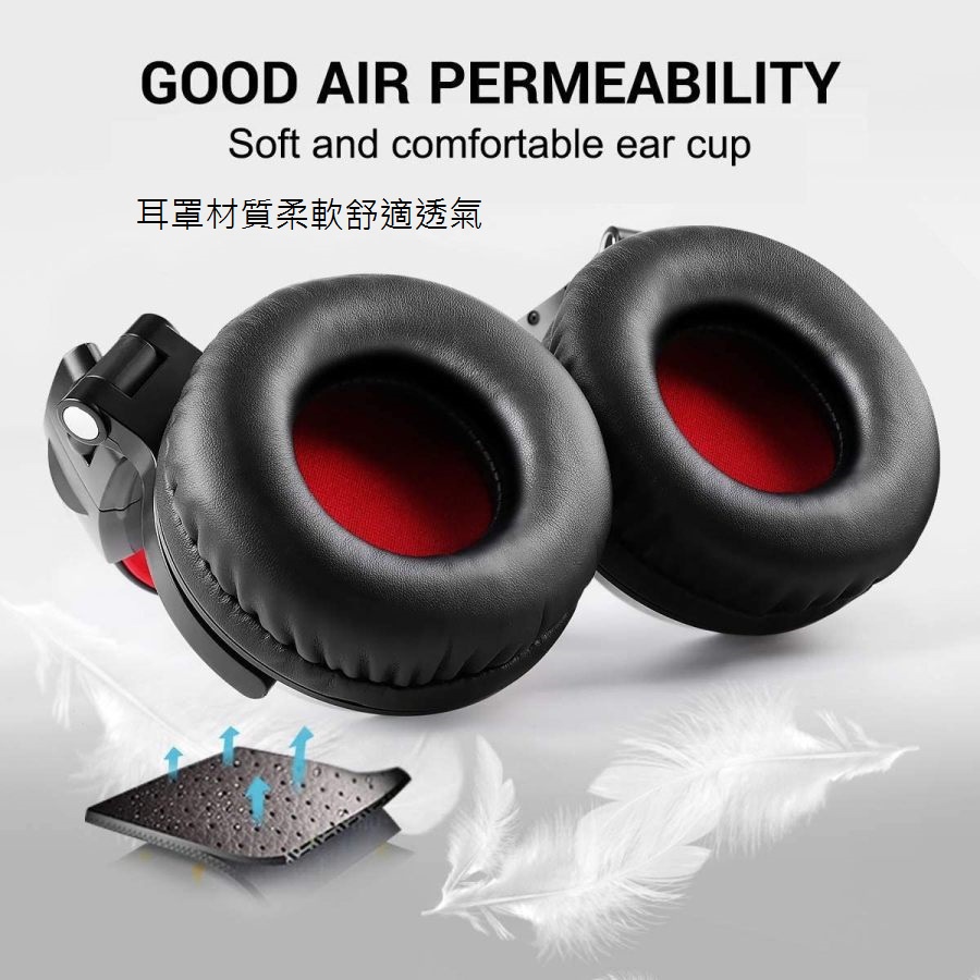 OneOdio Studio Pro 10 DJ專業監聽耳機(黑), , large