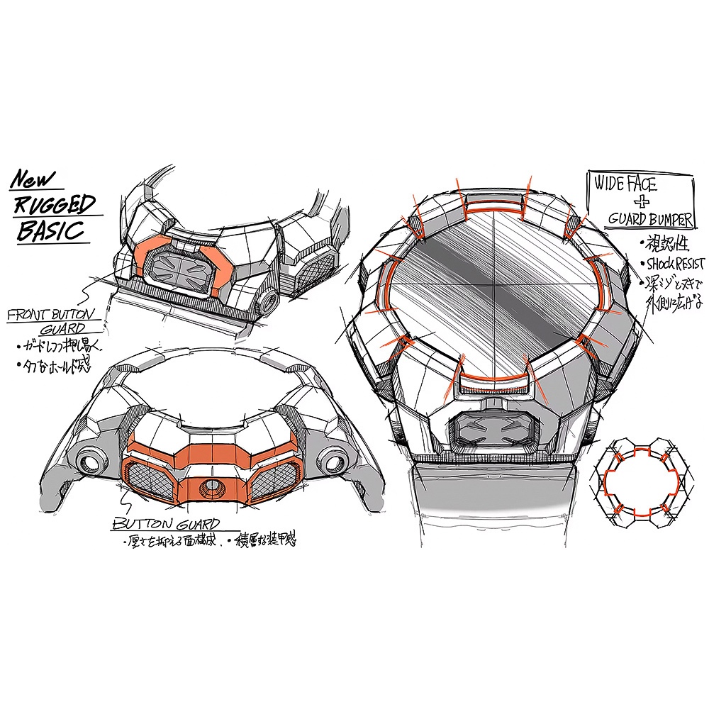 CASIO 卡西歐 G-SHOCK 10年電力 大螢幕電子錶 學生錶 GD-010-1A1, , large