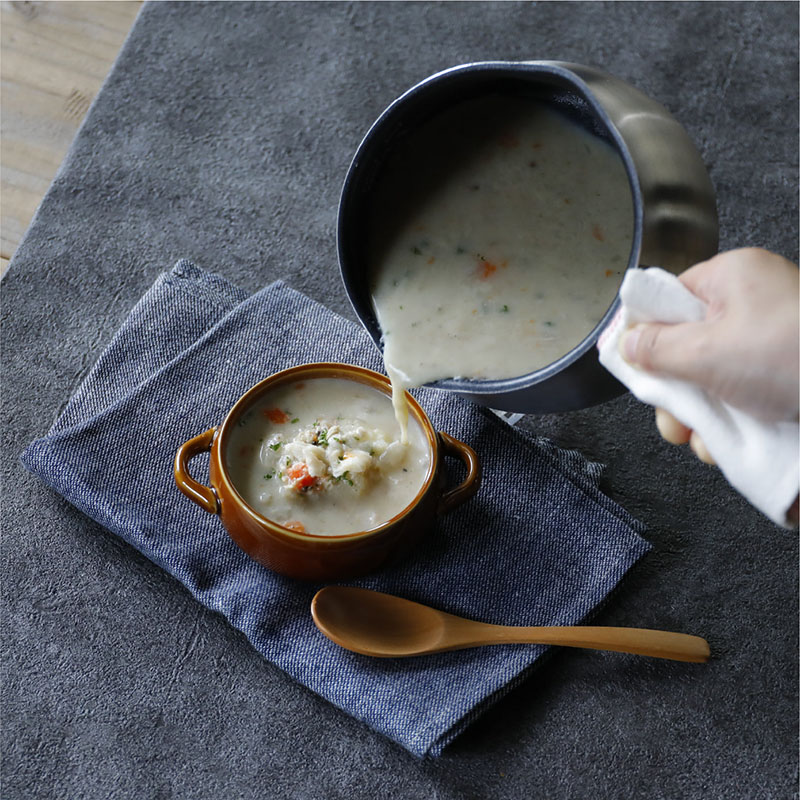 【CB JAPAN】copan系列 雙層不鏽鋼刻度牛奶鍋 1.5L, , large