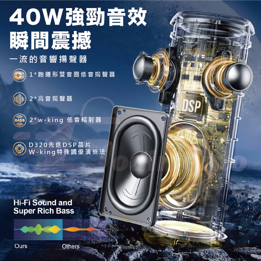W-KING D320 40W , , large