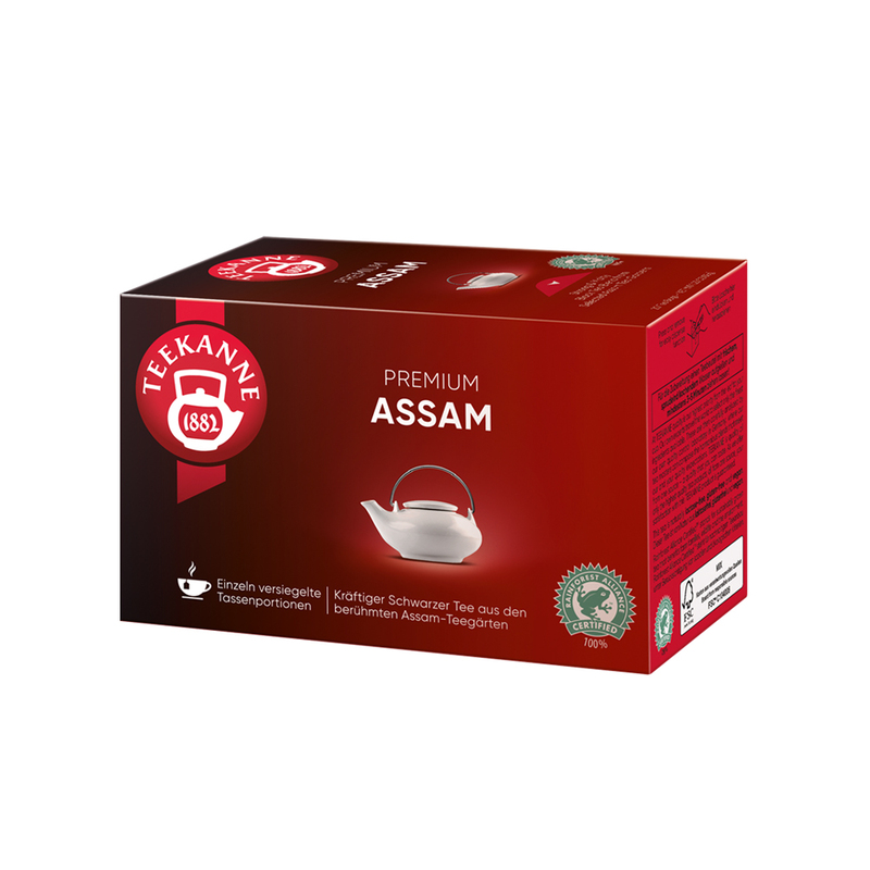 【TEEKANNE】Premium Assam  RFA (1.75g x 20 bags/box) , , large