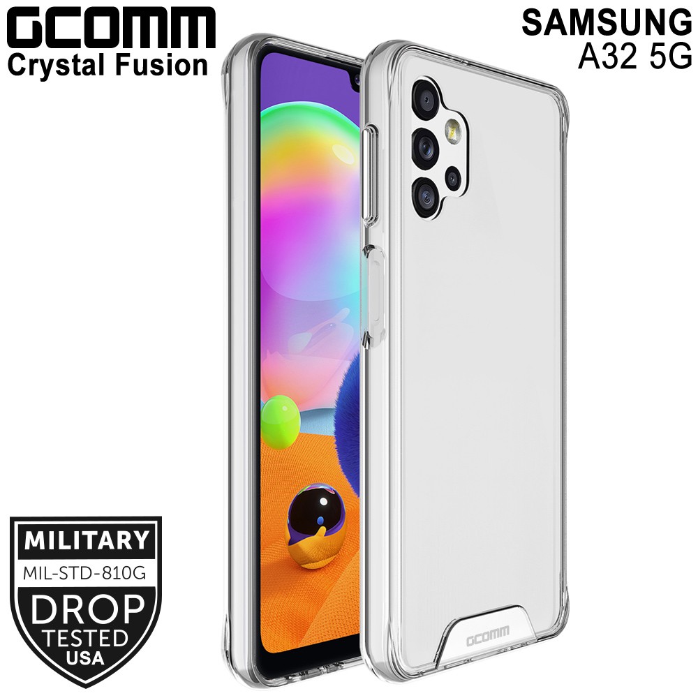 GCOMM Galaxy A32 5G 晶透軍規防摔殼 Crystal Fusion