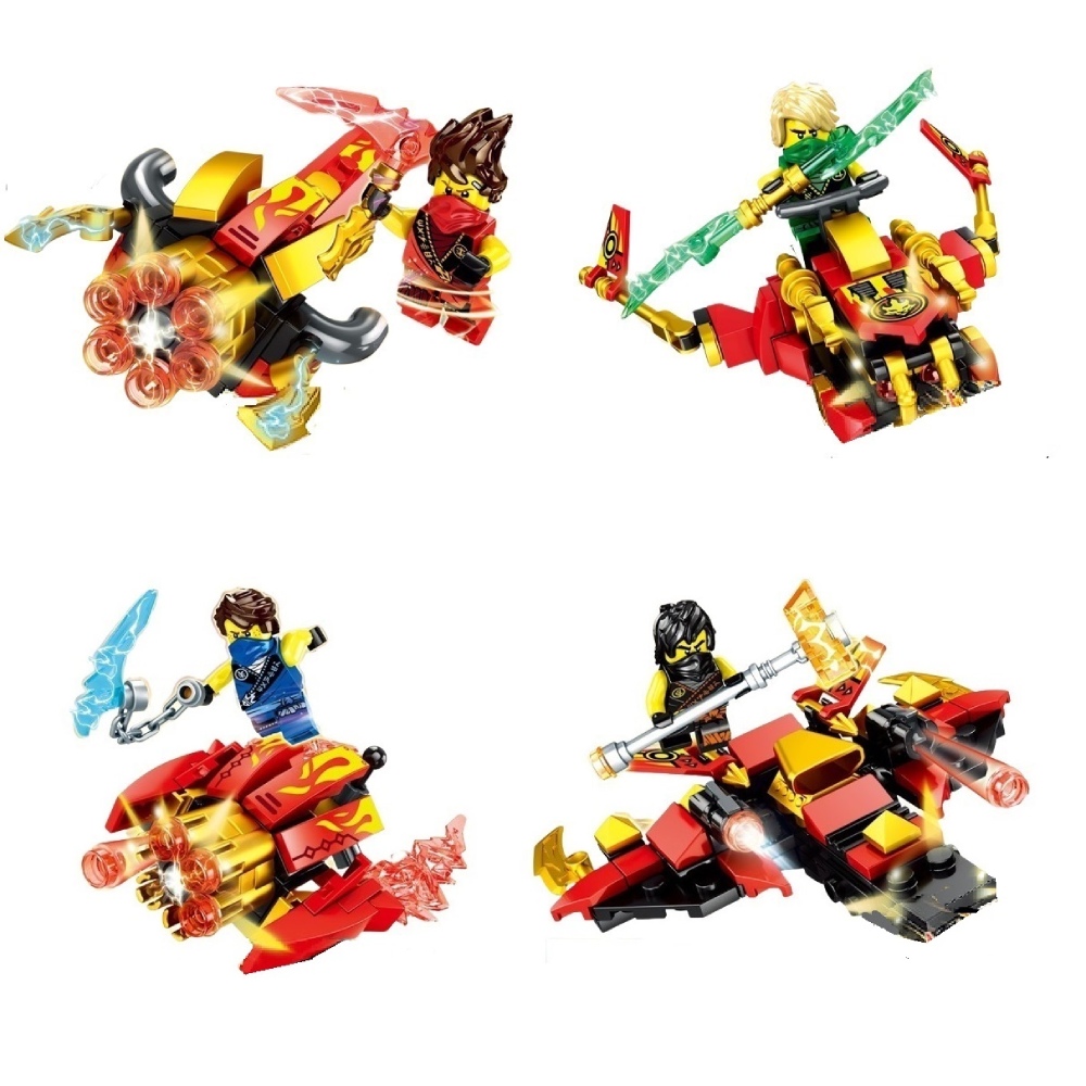 [積木共和國] 【MG 明格】919 忍者系列 一套四款販售(益智拼裝積木), , large