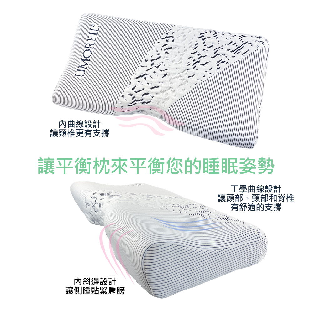 【 Vandino 】蝶翼平衡機能枕 IQM70, , large