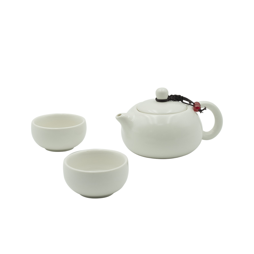 Ceramic tea set, , large