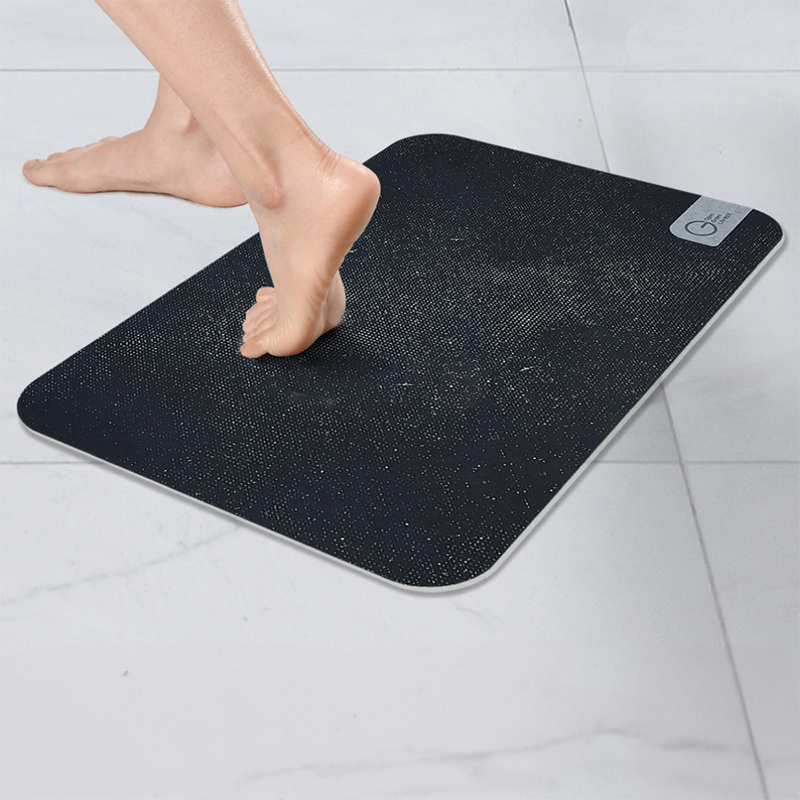 【怪獸】OGL 10秒頂吸 厚切特舒軟式珪藻土吸水地墊 浩瀚星空 (60x40cm) -石板藍, , large