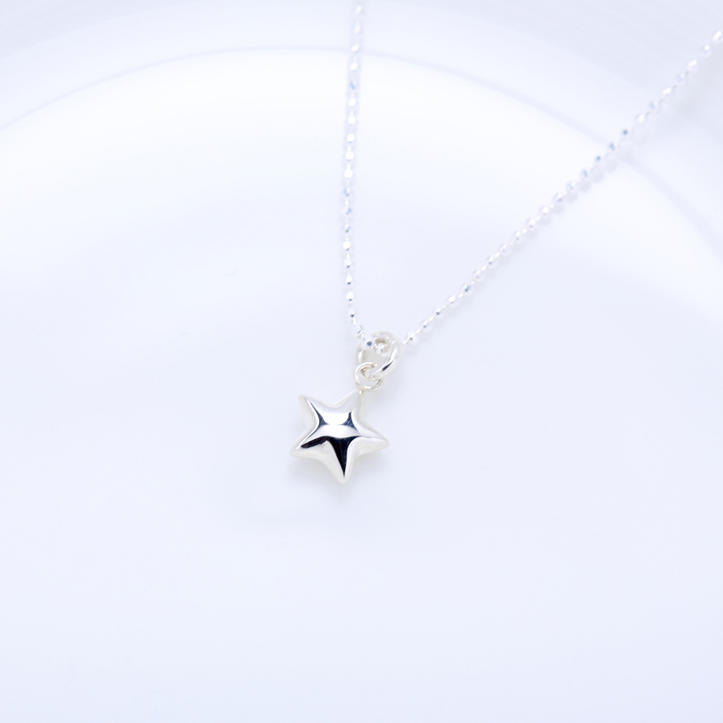 【Angel & Me】Lucky star s925 sterling silver necklace Birthday Valentine Day gift, , large