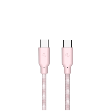 [萬摩科技]Allite Easy Cable 磁吸收納編織快充線（USB-C to USB-C）寶寶粉, , large