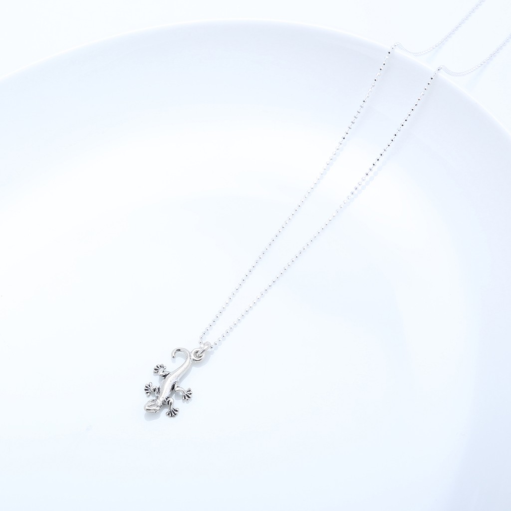 【Angel & Me】Gecko Geek s925 sterling silver necklace Birthday Valentine day gift, , large