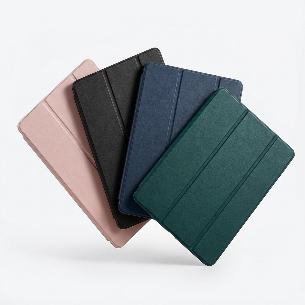 [RD97 Tri-Fold Clear Back Cover] Redmi Pad 2 Pro 12.1-inch Tablet Protective Case (Built-in Pencil Slot), , large