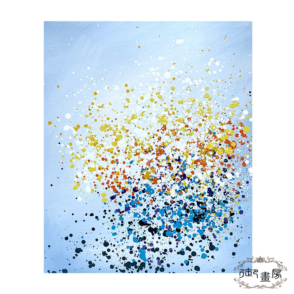 【御畫房】 手繪無框油畫 絢爛韶光 50x60cm, , large