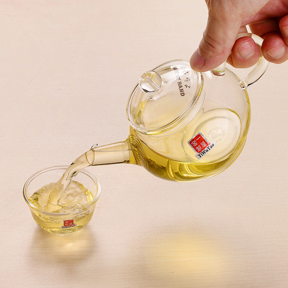 【GlassKing】FH-204 耐熱泡茶壺 耐熱直火壺 耐熱玻璃壺 泡茶壺 分享壺 養生壺 個人茶壺, , large
