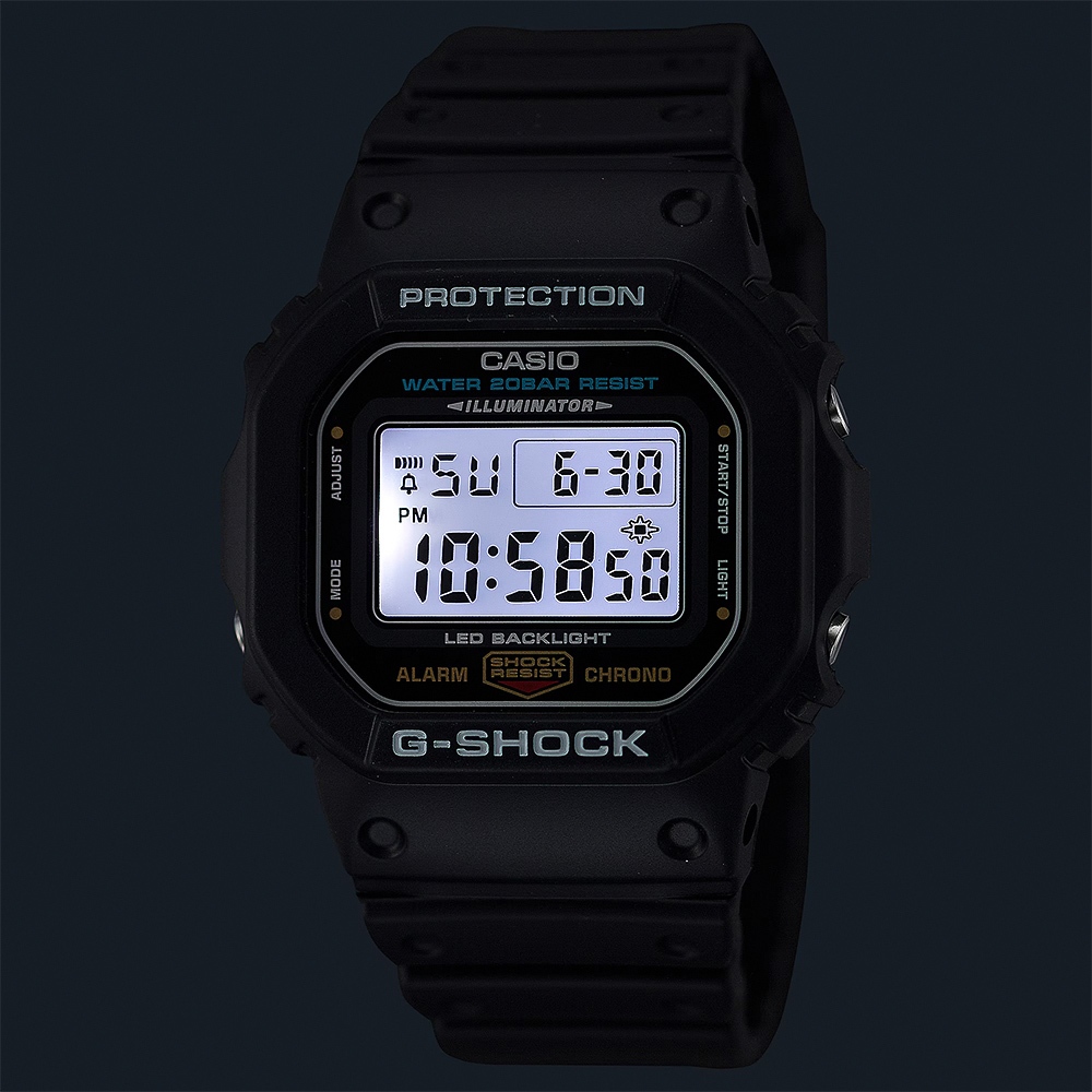 CASIO 卡西歐 G-SHOCK 經典DW-5600系列電子腕錶 DW-5600UE-1, , large