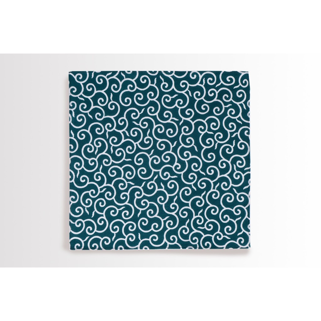 日本選物~ 日本製 KAMAWANU 紅酒/雞尾酒餐巾 全棉 方巾 多功能手巾 手帕 27x27 cm (夢幻藍五件組), , large