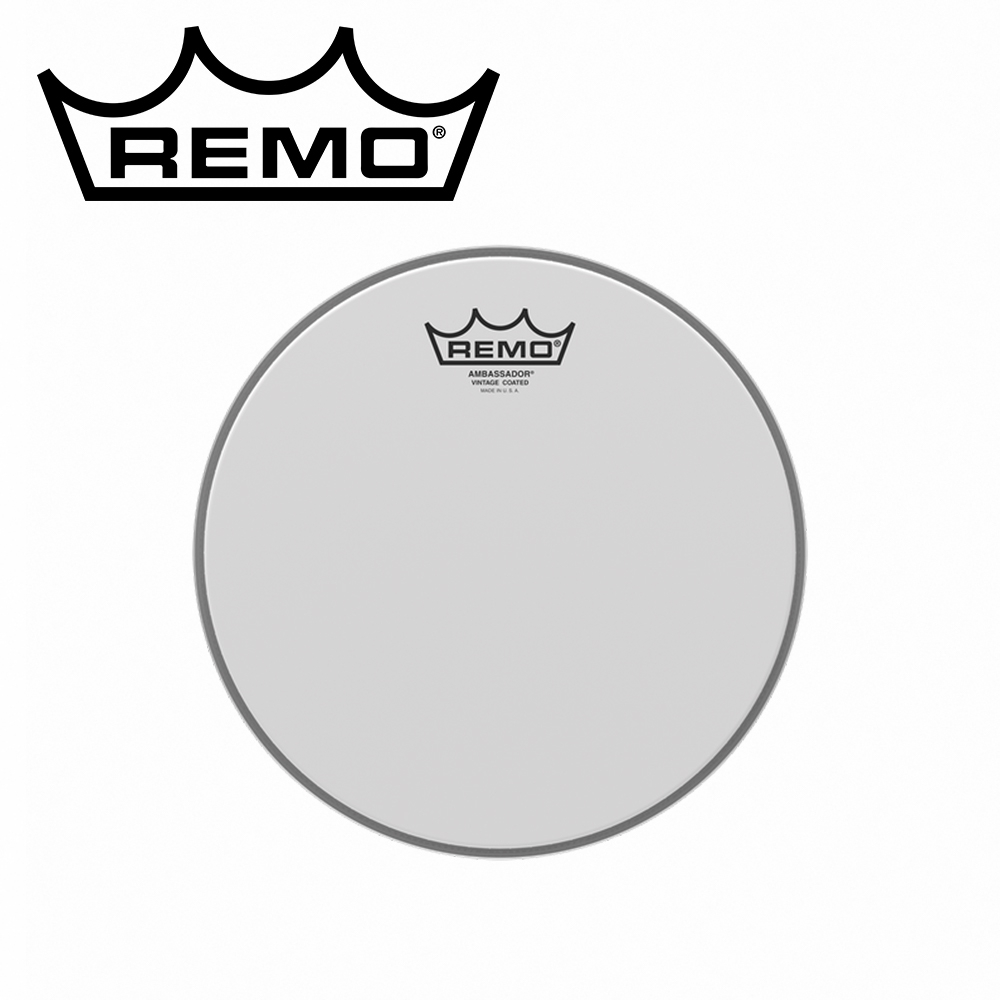 REMO Ambassador Vintage Coated 13"