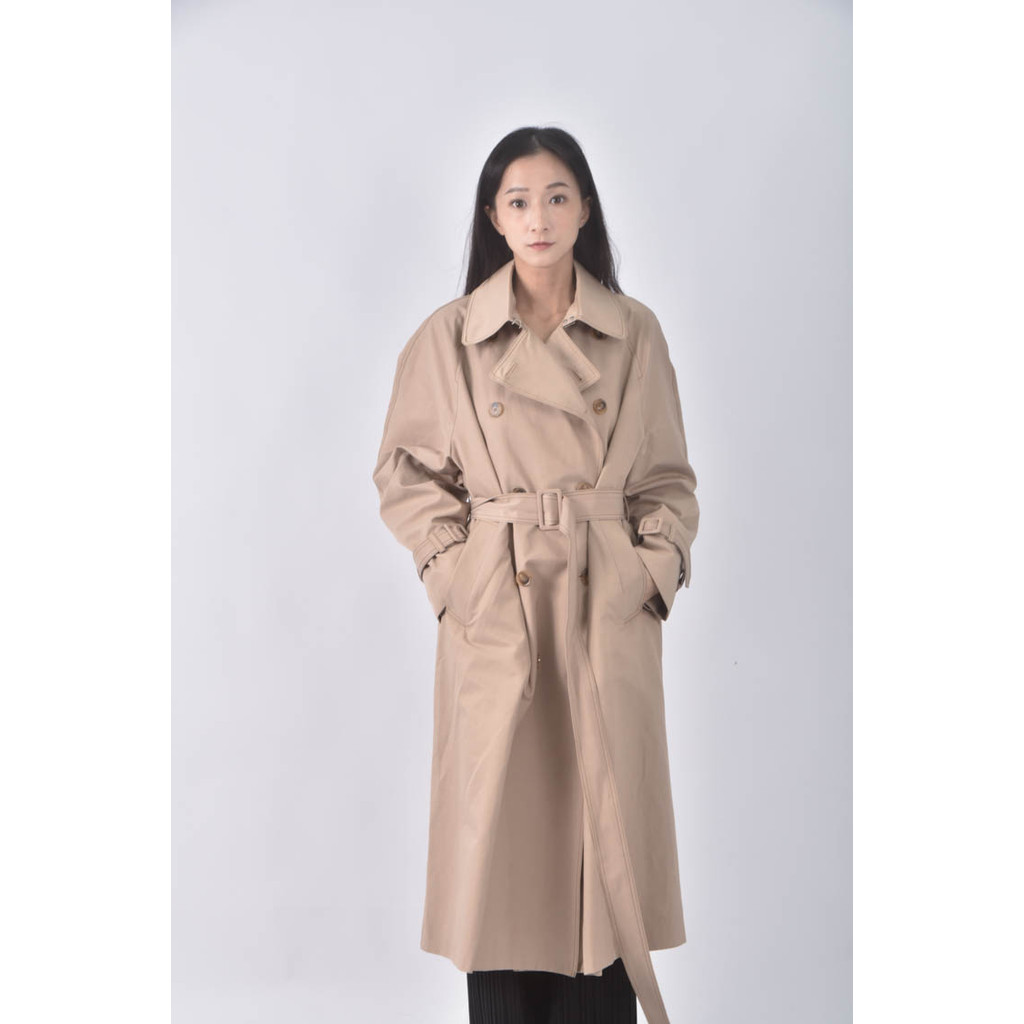 (L) wilui風衣棕色外套二手衣, , large