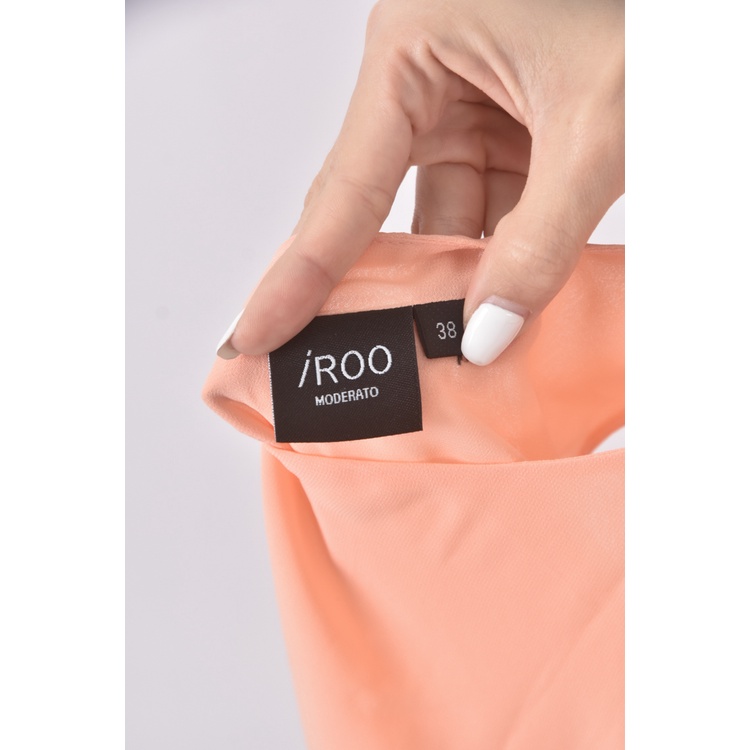 (S) iroo質感無袖橘色上衣二手衣, , large