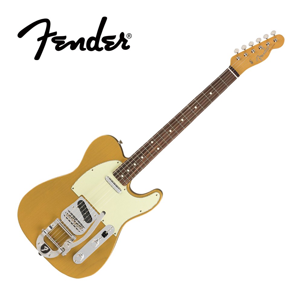 Fender MIJ Traditional 60S Tele Bigsby RW BSB 電吉他 焦糖金款【敦煌樂器】, , large