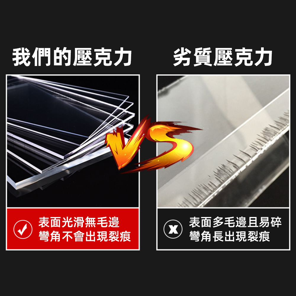 【上手家居】磁吸相框 3件組 透明3入 8x12cm(壓克力相框/拍立得相框/磁吸卡磚/透明相框/壓克力框), , large