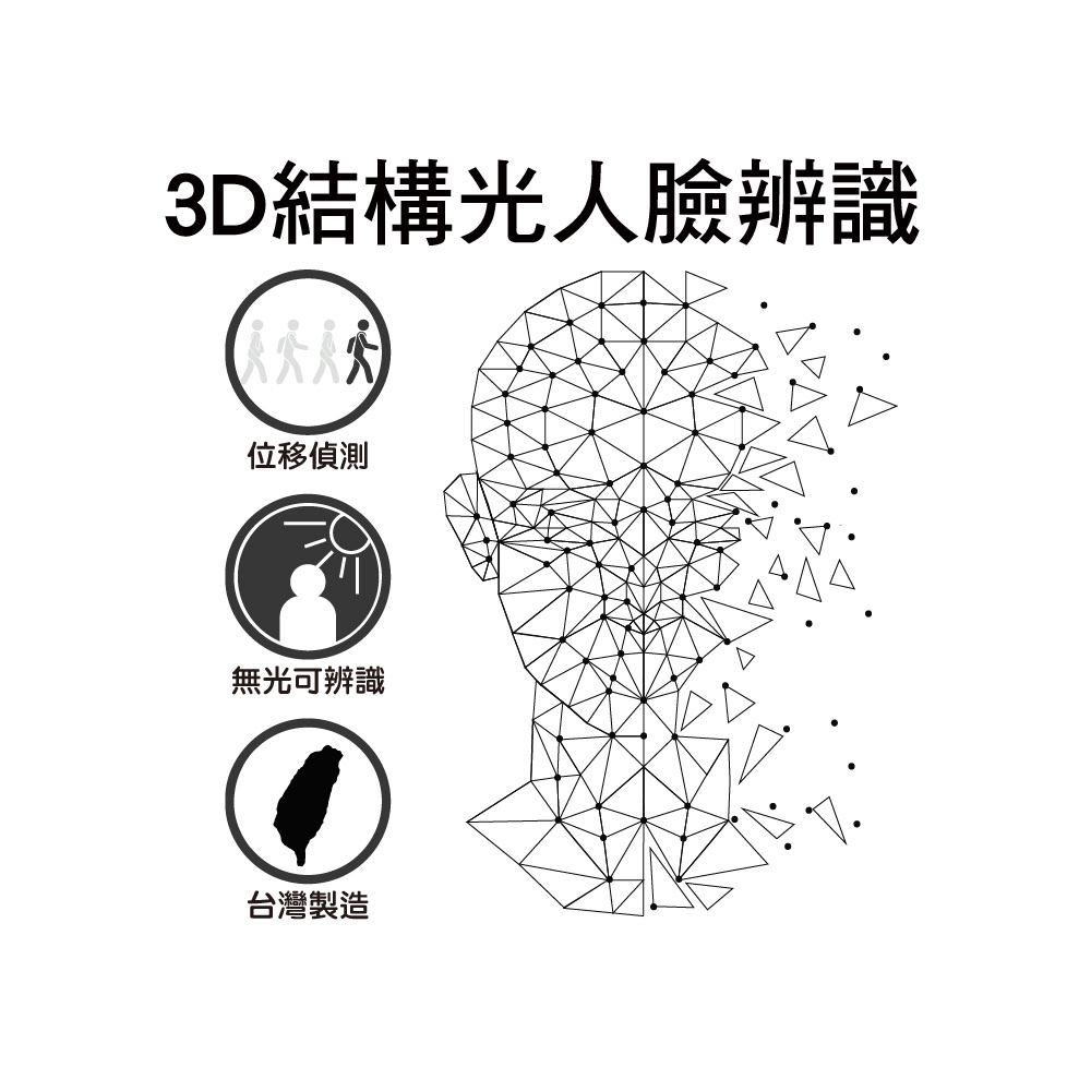 【FIBREKEY FB92】3D FACE RECOGNITION/PASSCODE/OTP/KEY ANTIVIRUS SMART LOCK, , large