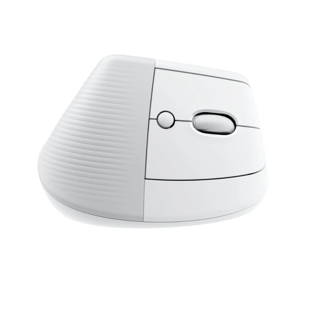 【 Logitech 羅技 】LIFT 珍珠白 人體工學 垂直滑鼠, , large