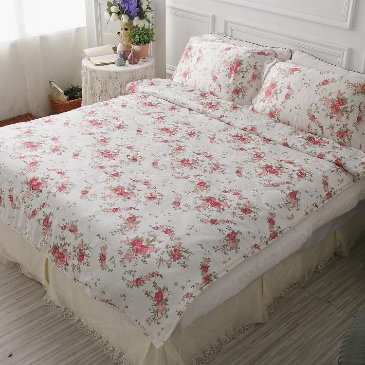 [CINN Far-Infrared] Nano FIR Rose Pink 3-Piece Bedding Set – Autumn/Winter Thickened Double Size｜6 x 7 ft, , large
