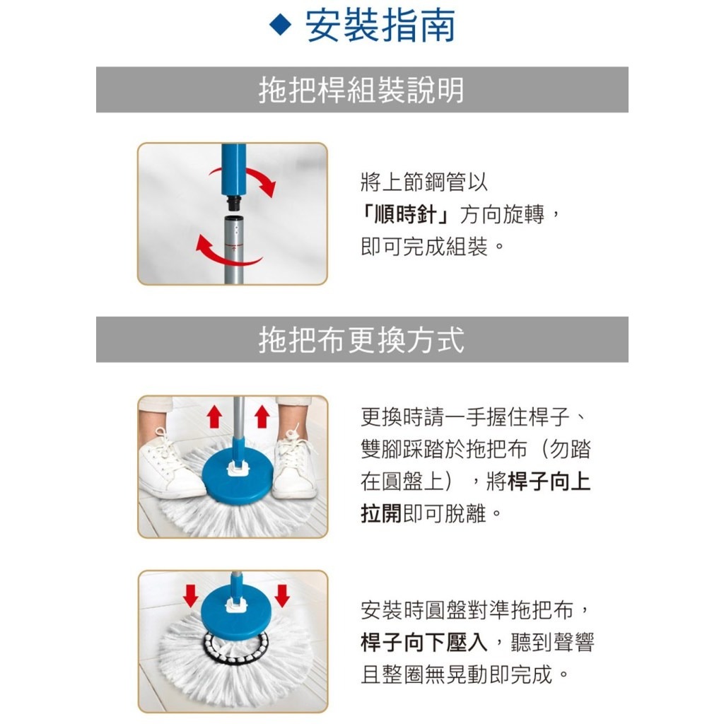 台灣製造 保麗晶 二代全自動拖把組 全自動脫水 電動拖把 日本變頻高速馬達 省力不髒手 輕盈好拖地, , large