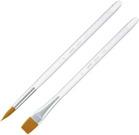 【 Pentel 飛龍 】水晶桿畫筆 圓頭.平頭 /支 圓頭ZBNT1-06、平頭ZBNT2-06  -  多款可選, , large