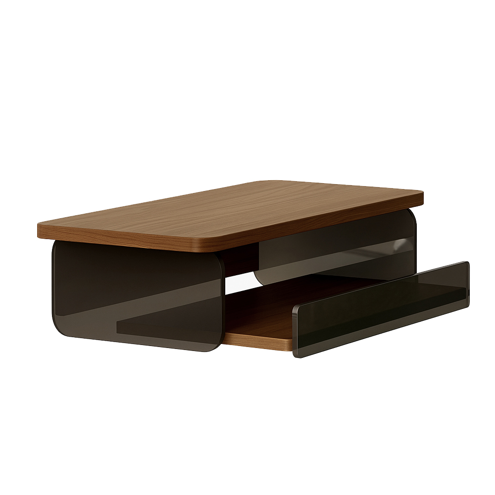 【上手家居】木紋桌上收納盒-43cm(茶包收納盒/茶包收納/茶包收納架/咖啡收納架/膠囊咖啡架), , large