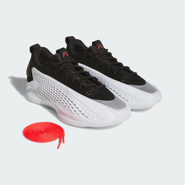 [Kixpress] Adidas Anthony Edwards 1 Low 男 籃球鞋 愛德華茲 穩定 支撐 緩震 白黑 [JQ6140], , large