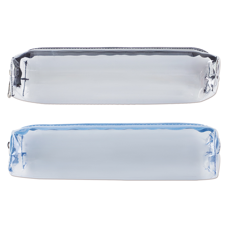 Clear Rectangle Pencil Case, , large