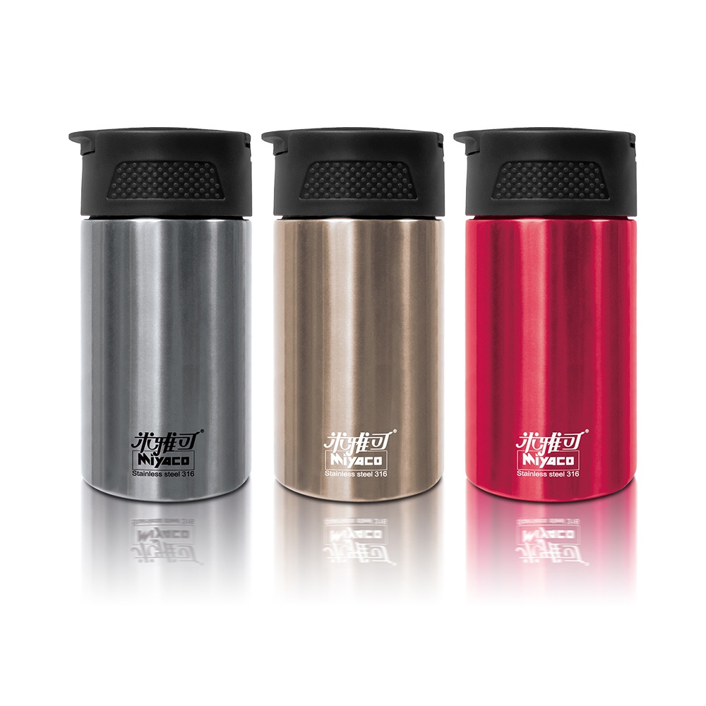 Miyaco 米雅可 經典316不銹鋼真空咖啡萃取杯咖啡杯 450ml不鏽鋼-Leidea樂德兒
