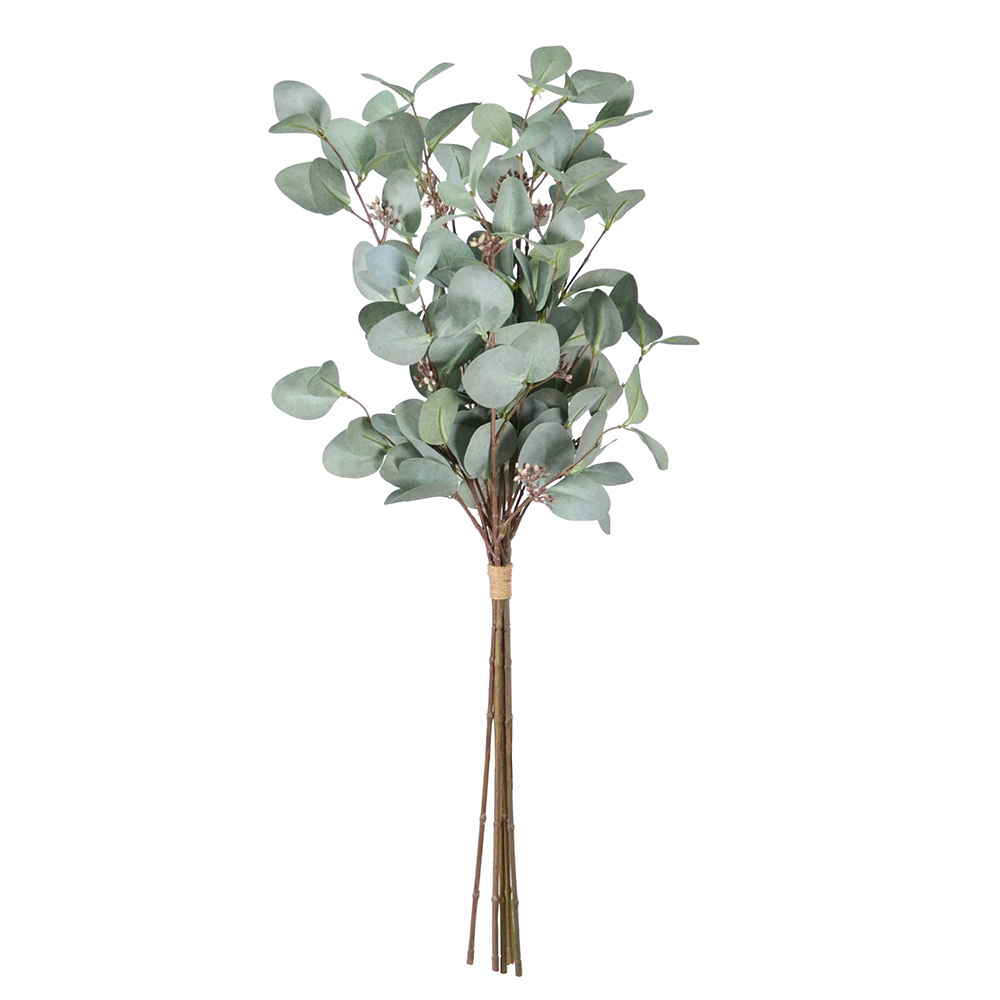 【YU Living】人造尤加利葉花束 城市綠意植栽, , large
