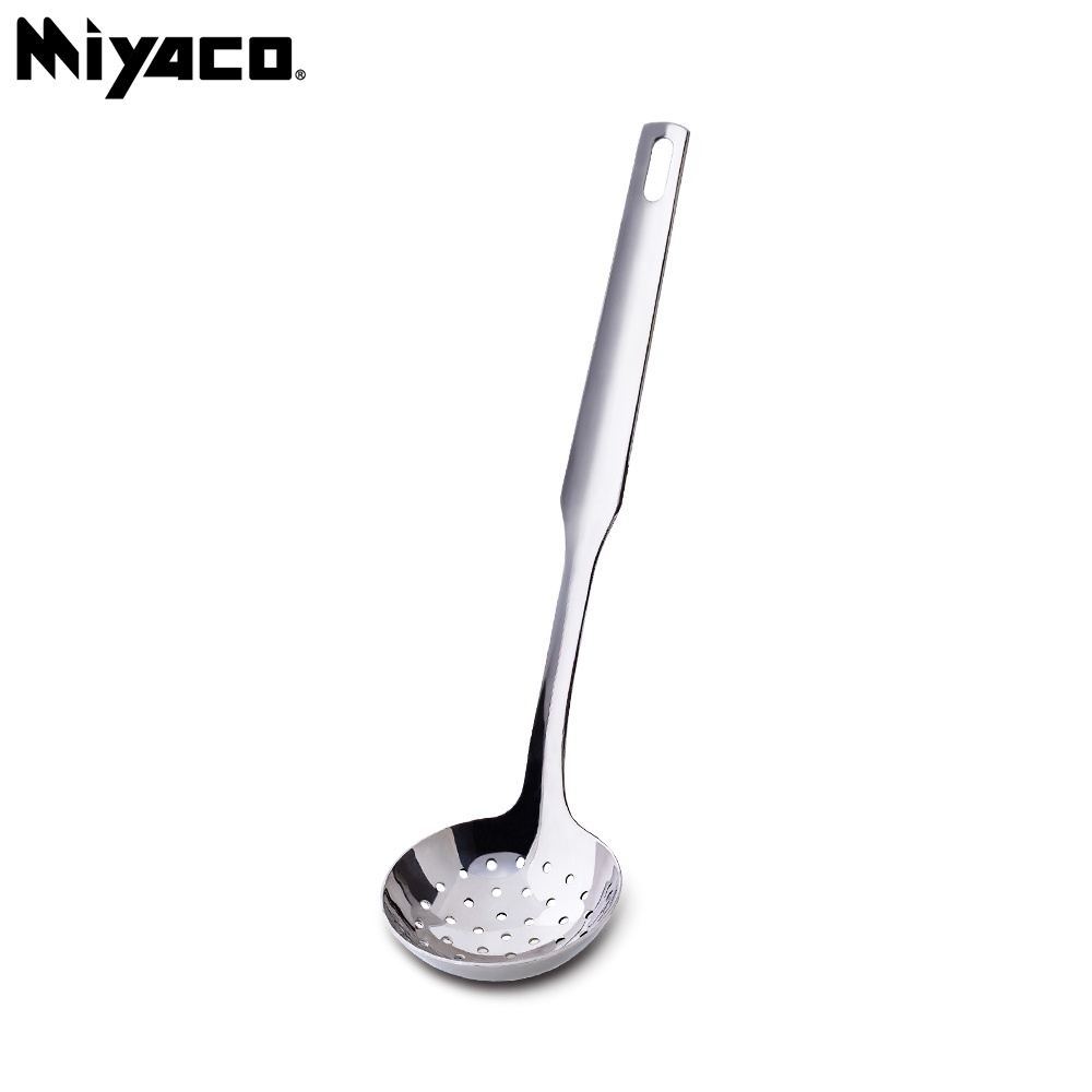 Miyaco 米雅可 經典316不鏽鋼料理用具 中漏勺-Leidea樂德兒