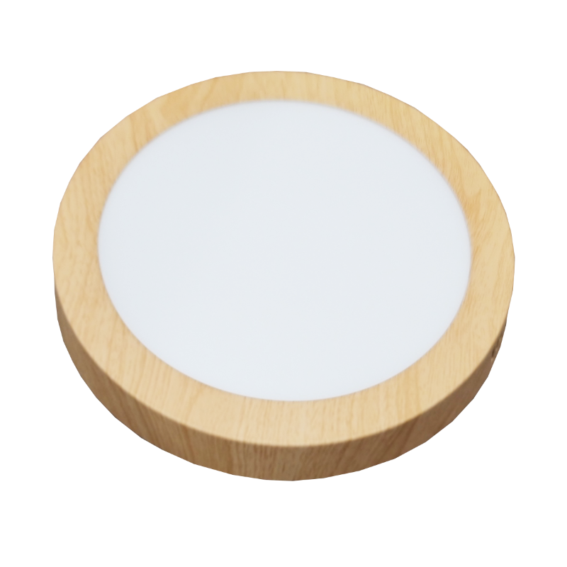 【感應王】SK-585DV  12W簡易型微波感應面板燈(自然光-木紋) 日夜,距離及時間不可調, 自然光, large