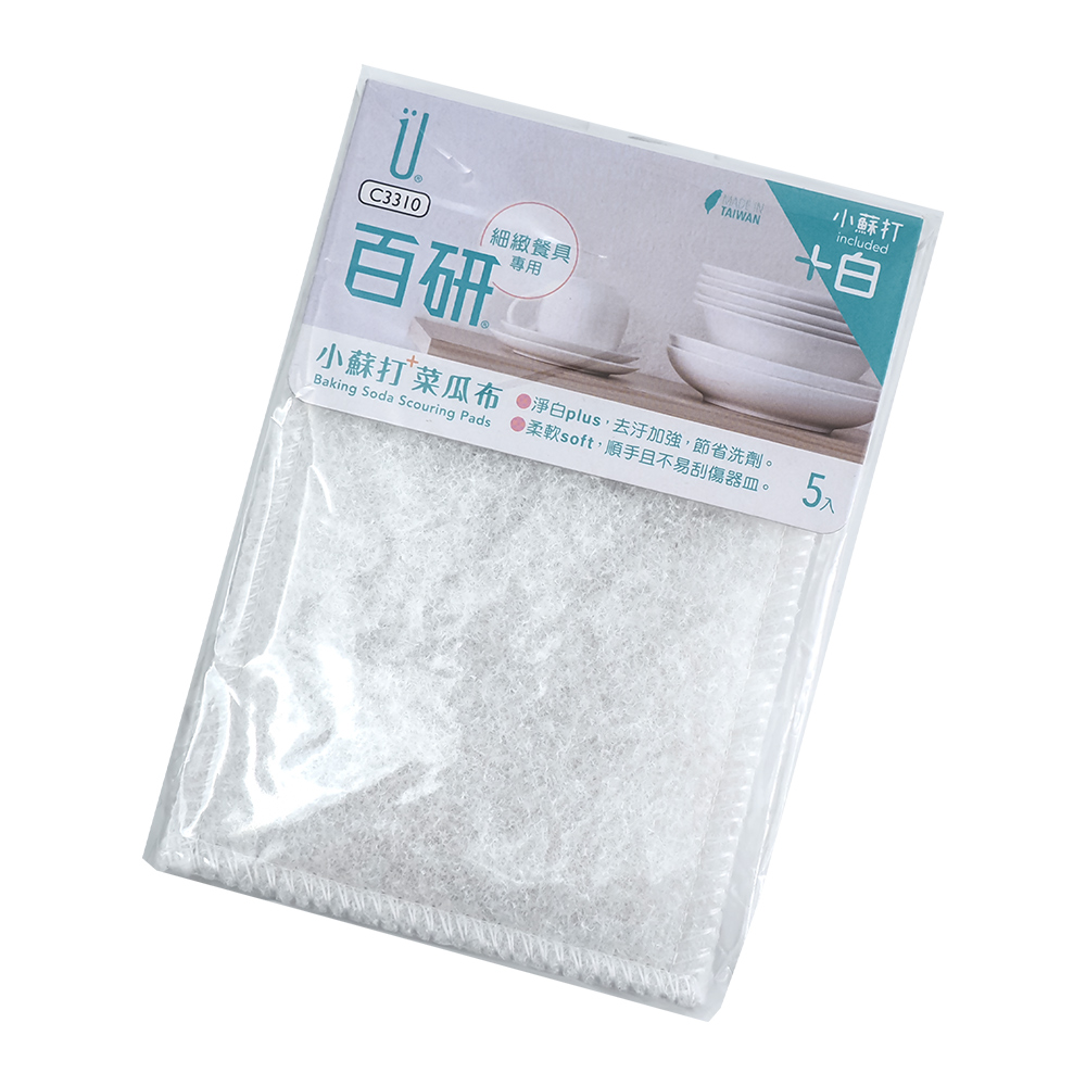 百研/小蘇打菜瓜布-5入x12包, , large