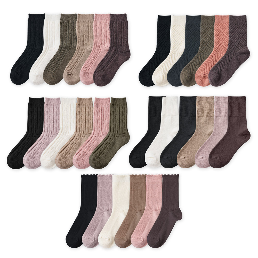 (多款)駝絨襪保暖襪【旺達棉品】GK-T3022, , large