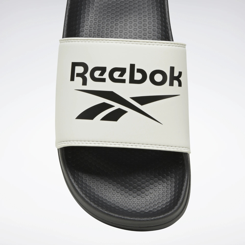 [秉宸] REEBOK FULGERE SLIDE 拖鞋 雨天拖鞋 涼拖鞋 舒適 白黑 100063274 23FW, , large