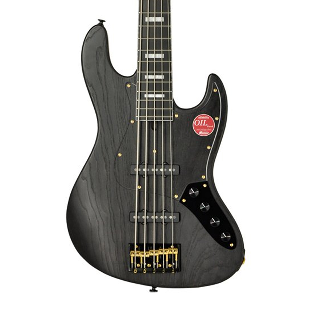 Bacchus WOODLINE517 AC BGP BLK/OIL 五弦貝斯 黑金特別版, , large