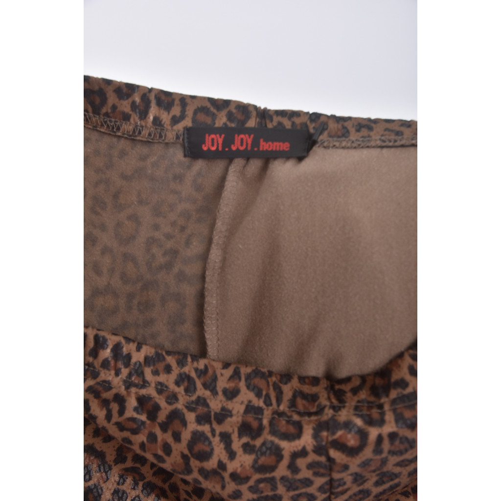 (XL) joy joy home豹紋棕色長褲二手衣, , large
