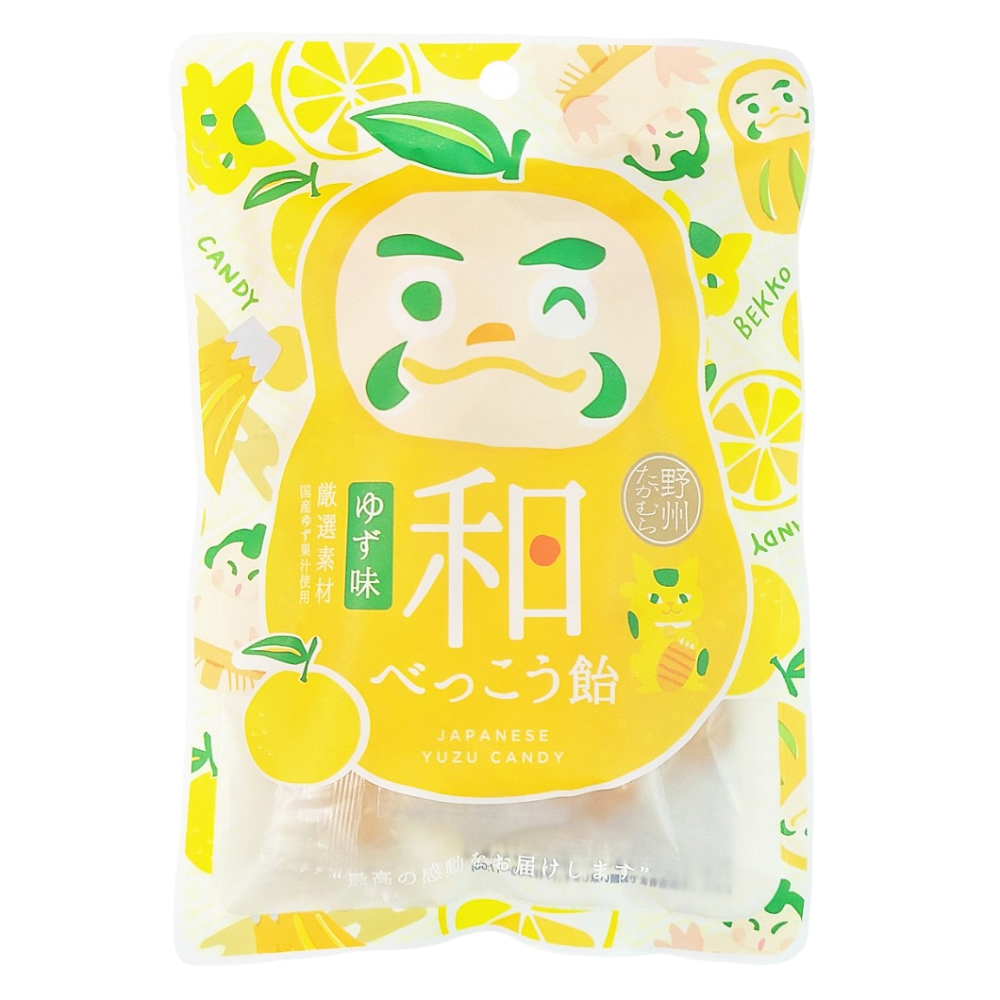 野州高村 達摩柚子風味黃金糖, , large