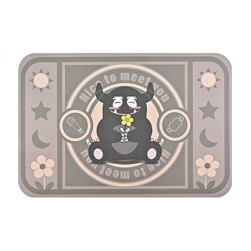 【Monster】 Soft Diatomaceous Earth Absorbent Mat (60x40cm) – Magic Monster, , large