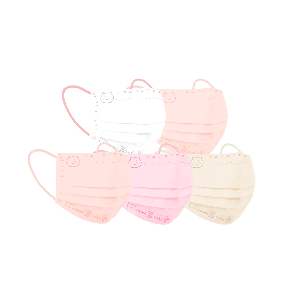 [正光藥局]幸福物語-吉伊卡哇成人醫用口罩50入 (吉伊卡哇) /盒_2盒組, , large