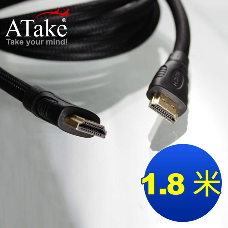 ATake HDMI 19Pin公-公1.8m, , large
